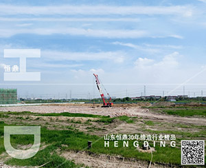 江苏强夯泰州中医药物流中心地基强夯工程